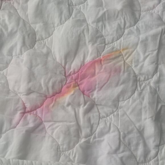 vintage  handmade quilt topper full square block poly opper full square block - Picture 4 of 6